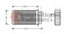 VAN WEZEL 17006183 Heat Exchanger, interior heating